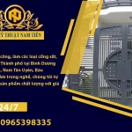 Làm Cổng sắt tại các huyện, Thành phố tại Bình Dương