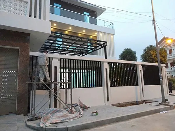 Báo giá hàng rào sắt