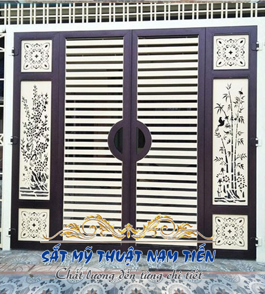 Mẫu cửa sắt 2 cánh - MCS01