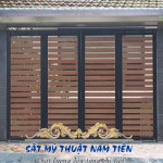 Mẫu cửa sắt 4 cánh - MCS04