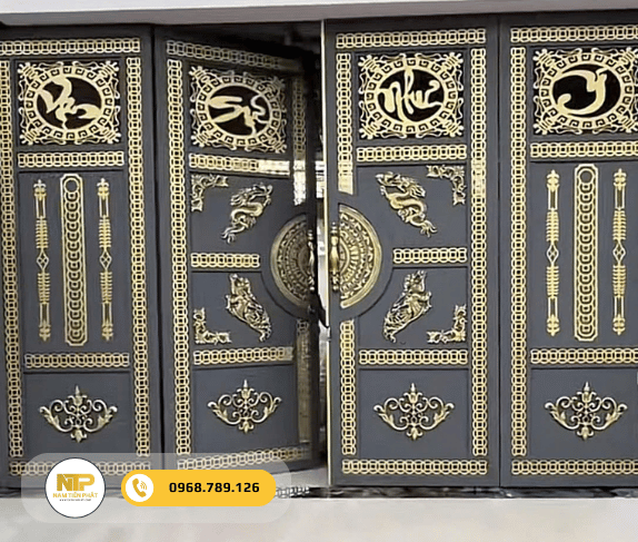 Cửa cổng sắt cắt laser