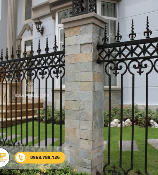 Hàng rào sắt uốn nghệ thuật