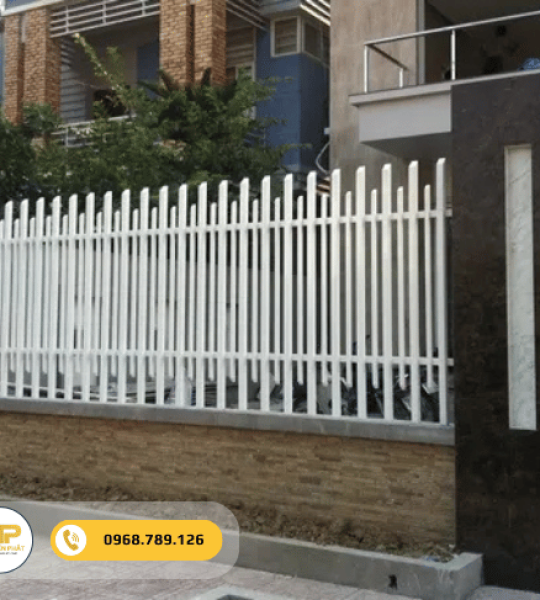 Hàng rào sắt hộp