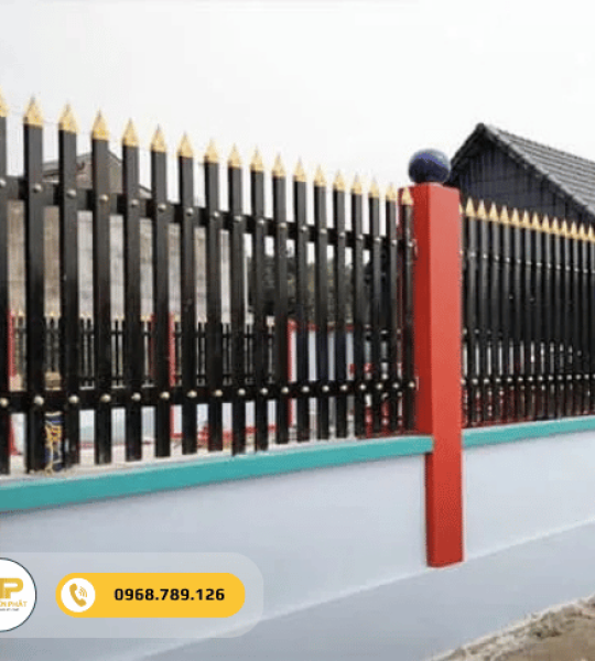 Hàng rào sắt nhà cấp 4