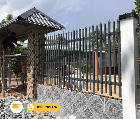 Hàng rào sắt đẹp