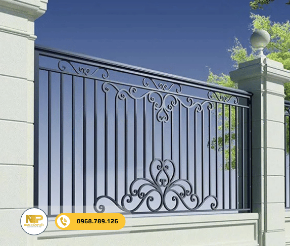 Hàng rào sắt biệt thự