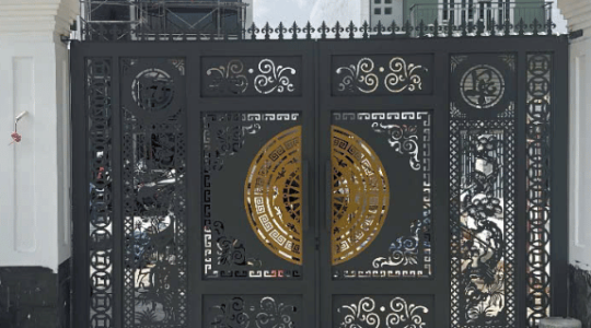 Thi công cửa cổng sắt