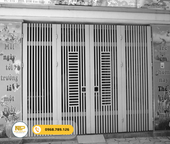 Cửa cổng sắt đẹp