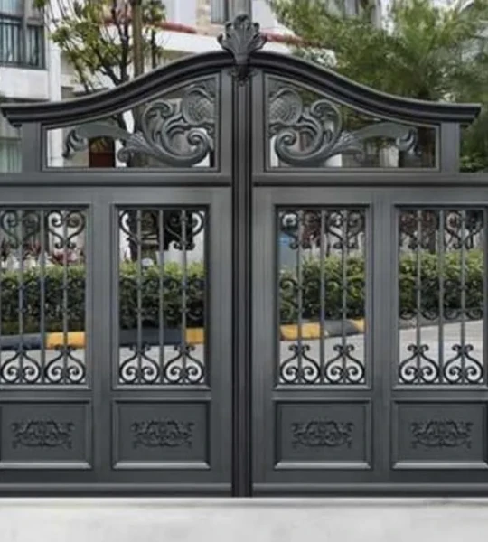 Cửa cổng sắt sơn tĩnh điện