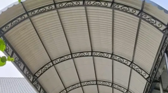 Đơn vị làm mái che sắt uy tín