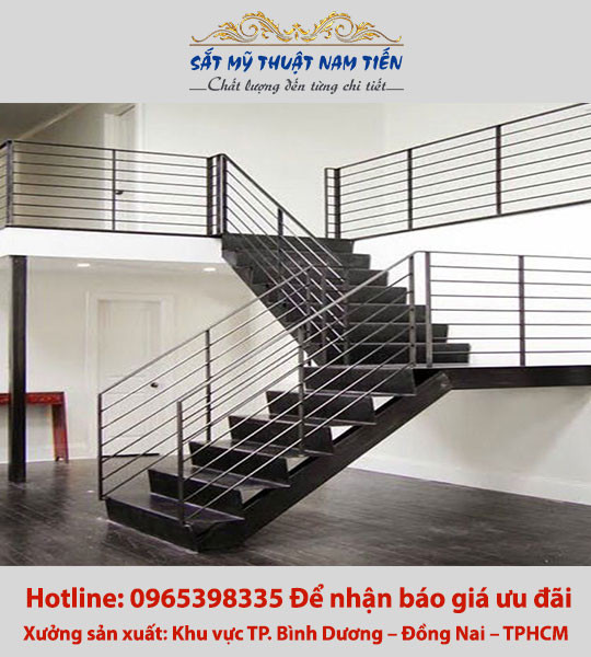 Mẫu cầu thang sắt - MCTS03