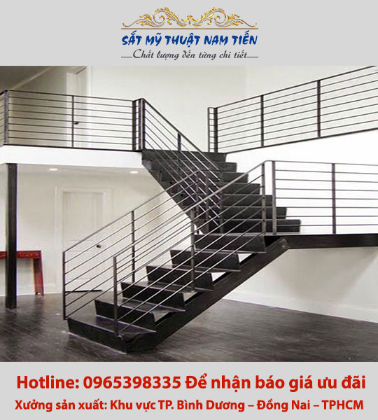 Mẫu cầu thang sắt - MCTS03