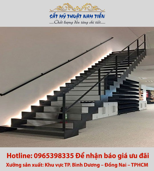 Mẫu cầu thang sắt - MCTS05