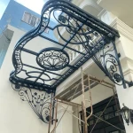 Mái che sắt mỹ thuật