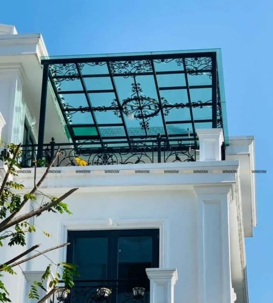 Mái che sắt mỹ thuật