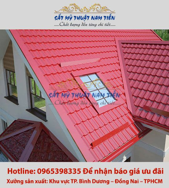 Mẫu mái nhà phố - MT03