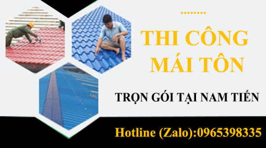 Dịch vụ thi công mái tôn