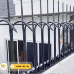 Hàng rào sắt sơn tĩnh điện