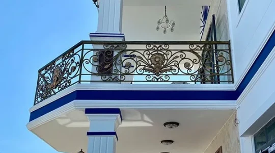 Dịch vụ thi công lan can sắt