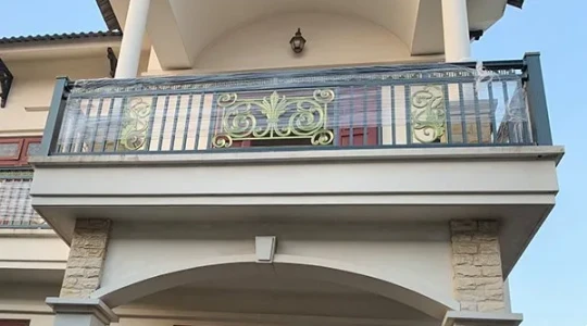 Gia công lan can sắt