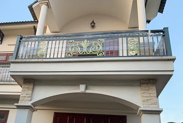 Gia công lan can sắt