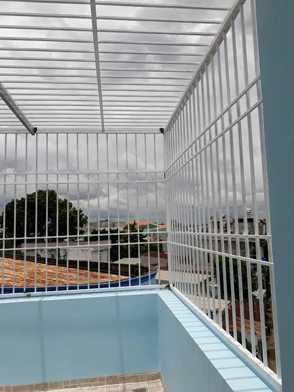 Khung sắt bảo vệ sắt hộp